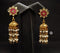 Kundan Gold Pearl Jhumka